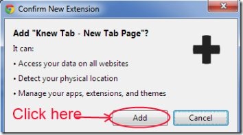 Knew Tab 002 customize new tab