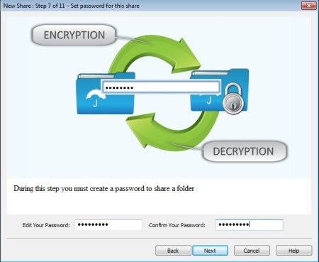 Secured Cloud Drive passwords