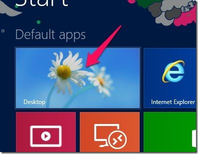 Steps to reduce the taskbar size in Windows 8