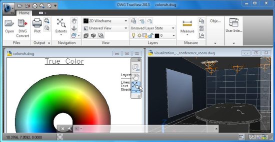 dwg trueview view DWG files