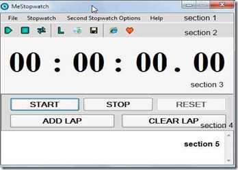 mestopwatch1 free stopwatch software