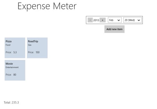 Expense Manager For Windows 8 Simple Expense Tracker