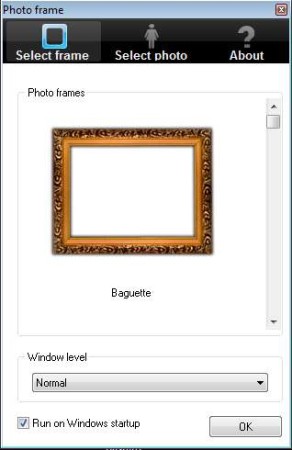 Free Photo Frame default window