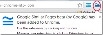 Google Similar Pages 01 similar web pages