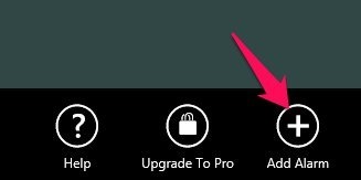 alarm in alarm clock hd for windows 8
