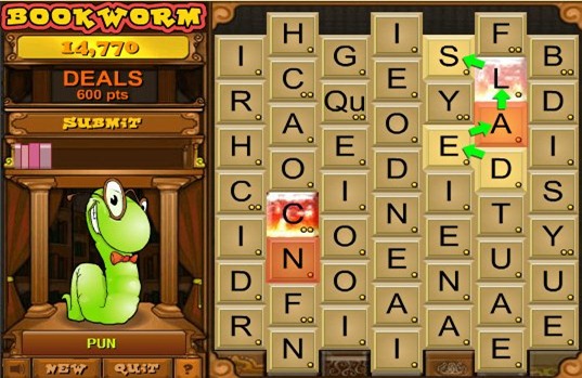 book worm game online