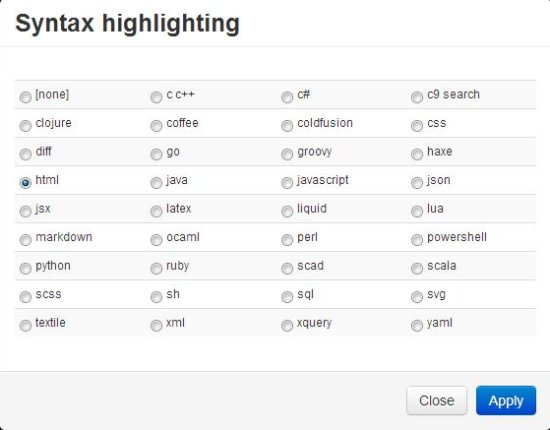 drive notepad syntax highlighting