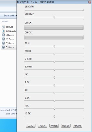 B-Seq defult window