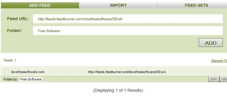 FeedBoster adding feeds