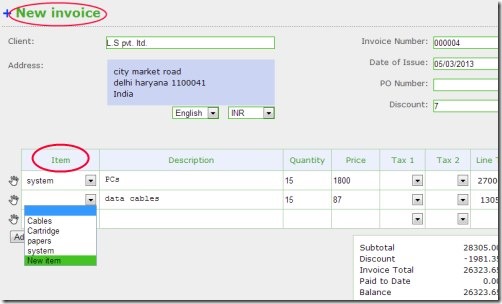 Invoiceberry 04 send invoices