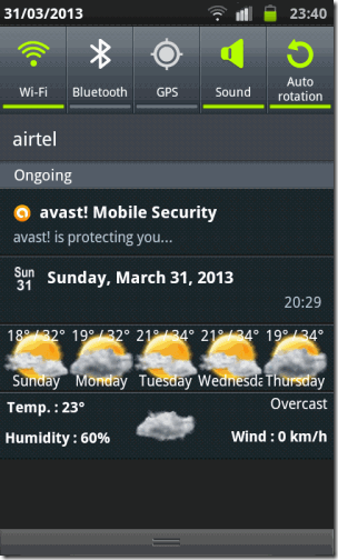 MeteoNotifier Weather Forecast