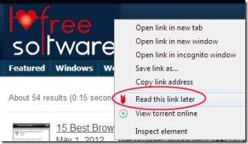 Read Later Fast 02 save webpages