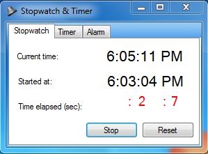 Stopwatch and Timer