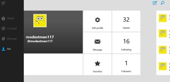 me window windows 8 twitter app