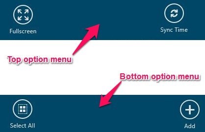 option menu in world clock for windows 8