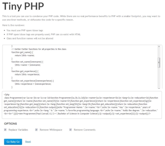 tinyphp