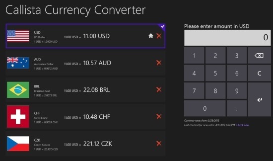 free Currency Converter For Windows 8