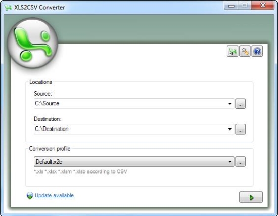 xls2csv Converter