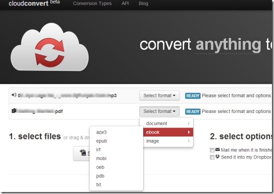 CloudConvert 01 free online file conversion