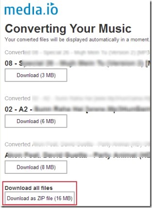 Media.io 02 online convert audio files