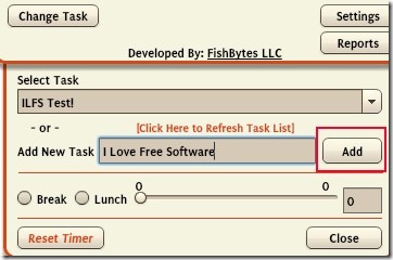 Whatcha Doing 02 time tracking application