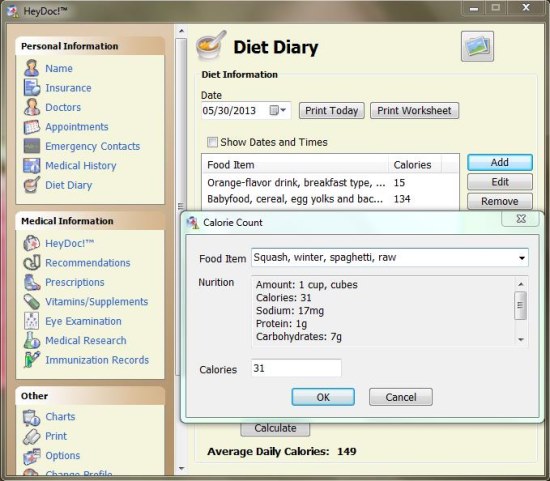 heydoc diet dairy