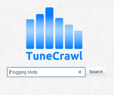 TuneCrawl default window