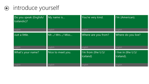 introduce yourself, dialogs in english