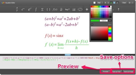 Daum Equation Editor 4