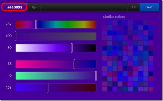 Image DNA color