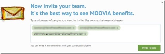 MOOVIA invite members