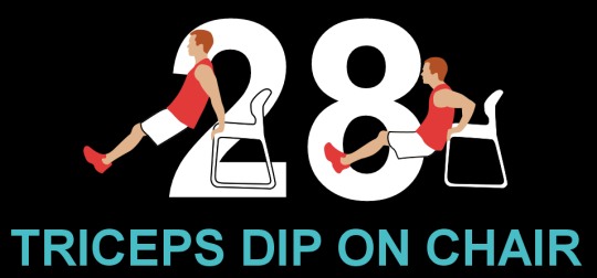 7Min- triceps dip on chair