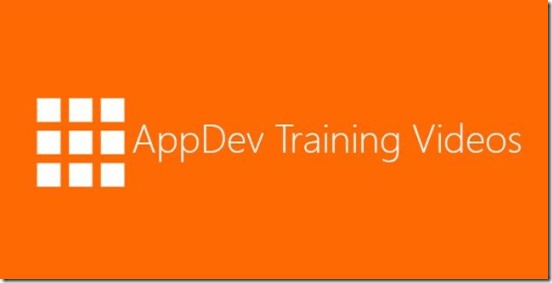 AppDev Traning Videos-splash screen