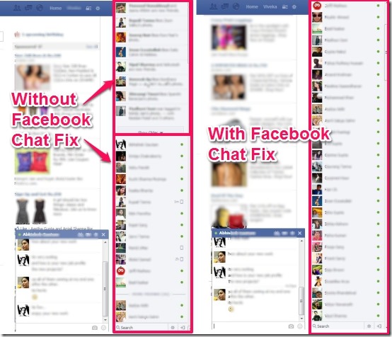 Facebook Chat Fix