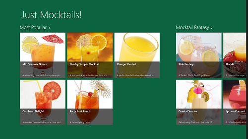 Just Mocktails