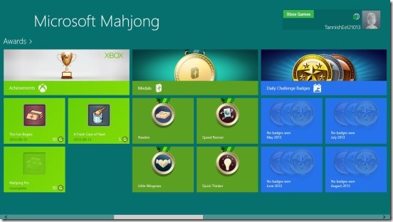 Microsoft Mahjong- awards