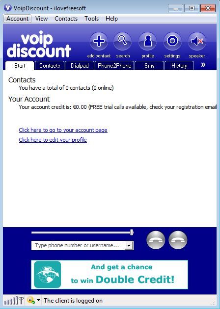 ViopDiscount default window