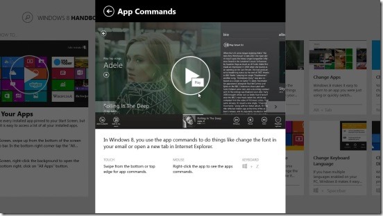 Windows 8 Handbook-app command tutorial