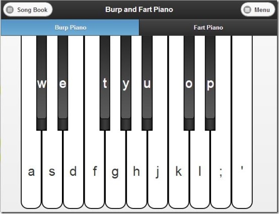 Burp and Fart Piano