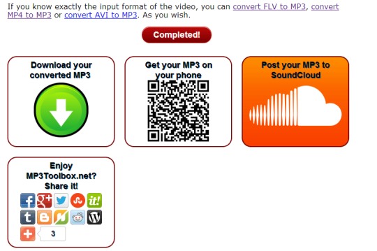 MP3Toolbox.net- online mp3 to video converter