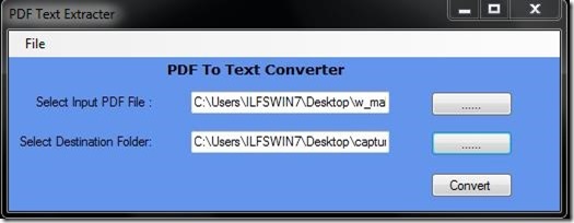 PDF Text Extractor