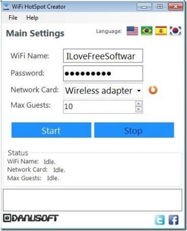 WiFi HotSpot Creator