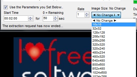 csSimple Video To Image Extraction Tool- select output image size and time value