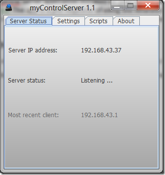 myControlServer 1.1