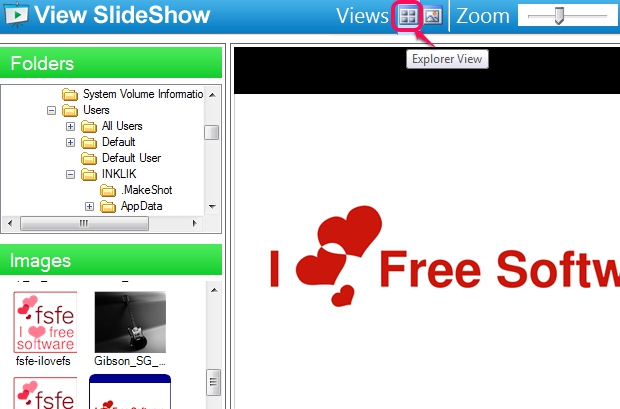 Free Picture Viewer- explorer view