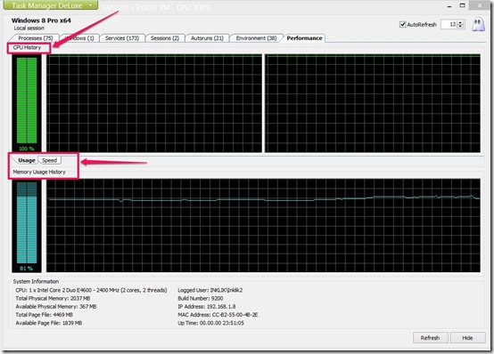 Task Manager DeLuxe-task manager-performance tab