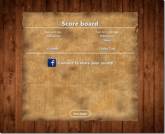 Archery Master - sharing score