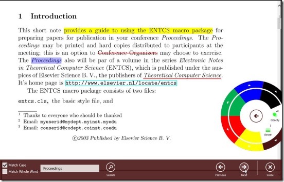 Drawboard PDF - search