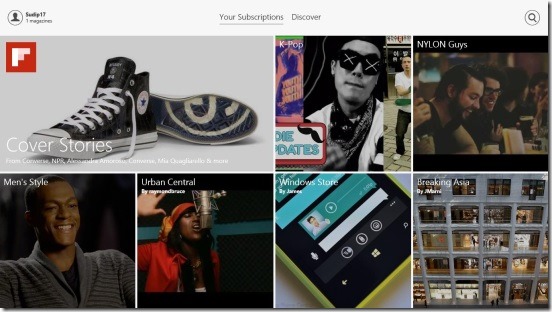 Flipboard - Your Subscriptions