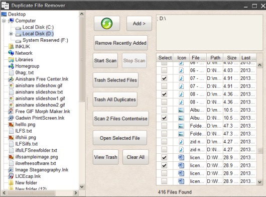 PC Manager- find and delete duplicate files